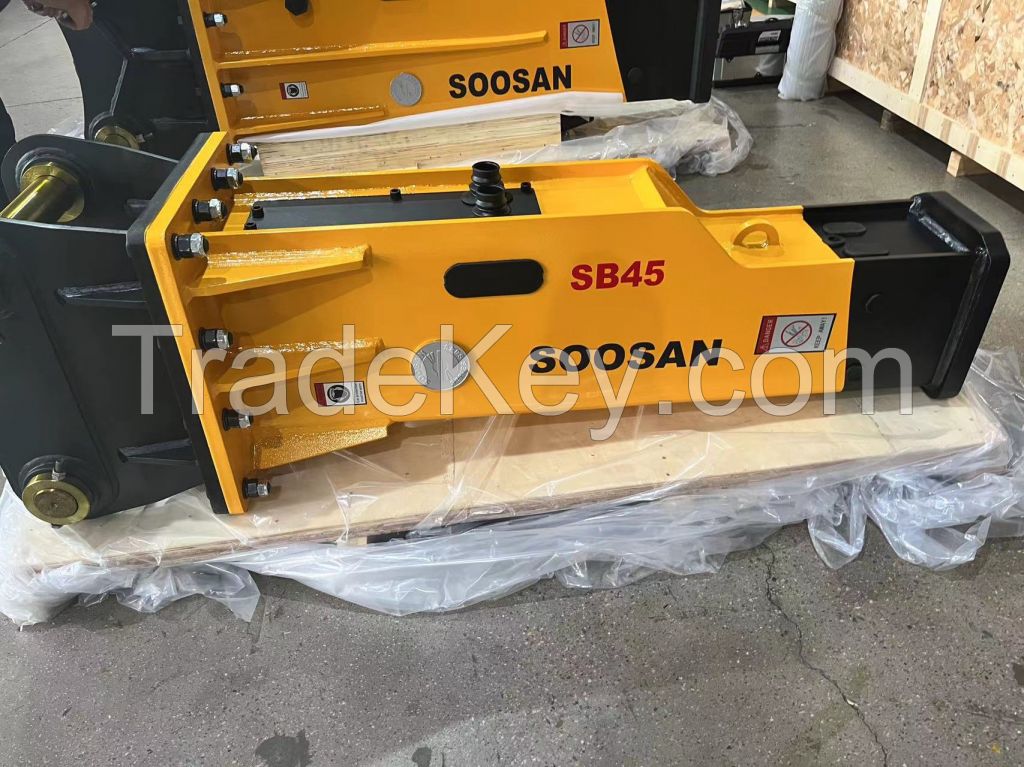 SB45 New Condition Side Type Hydraulic Breaker for Construction Mining Engine Breaker Hammer Essential Including Chisel Motor