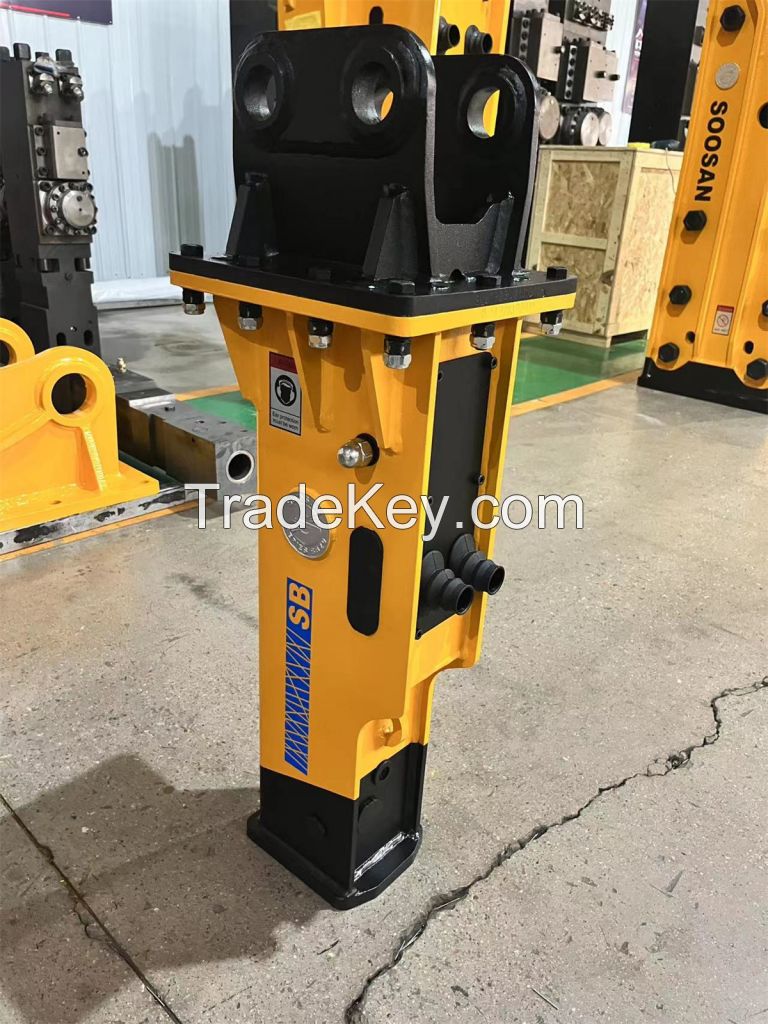 2025 soosan hydraulic rock breaker SB20 top type for excavator / broken hammer/hydraulic hammer/40-55tons excavator