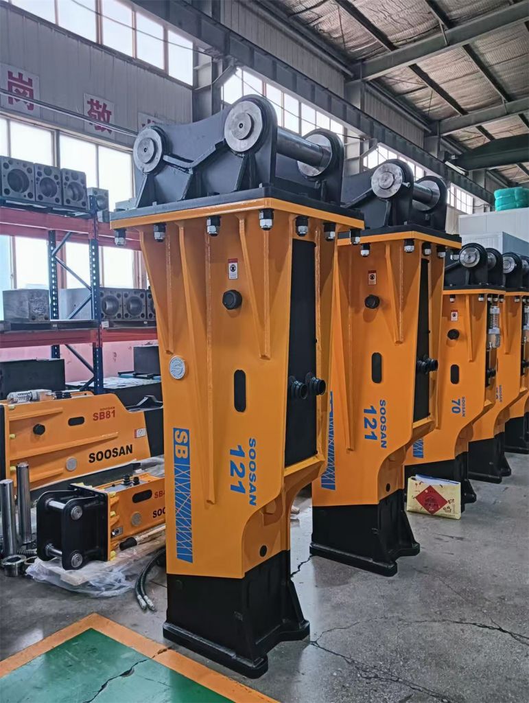 SOOSAN 2025 Hydraulic Breakers Hammers SB121 Excavator  Hydraulic Rock Hammer