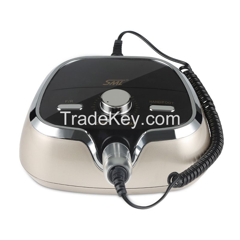 SML Factory wholesale 35000 rpm nail ombre machine gold nail drilling for nail salon