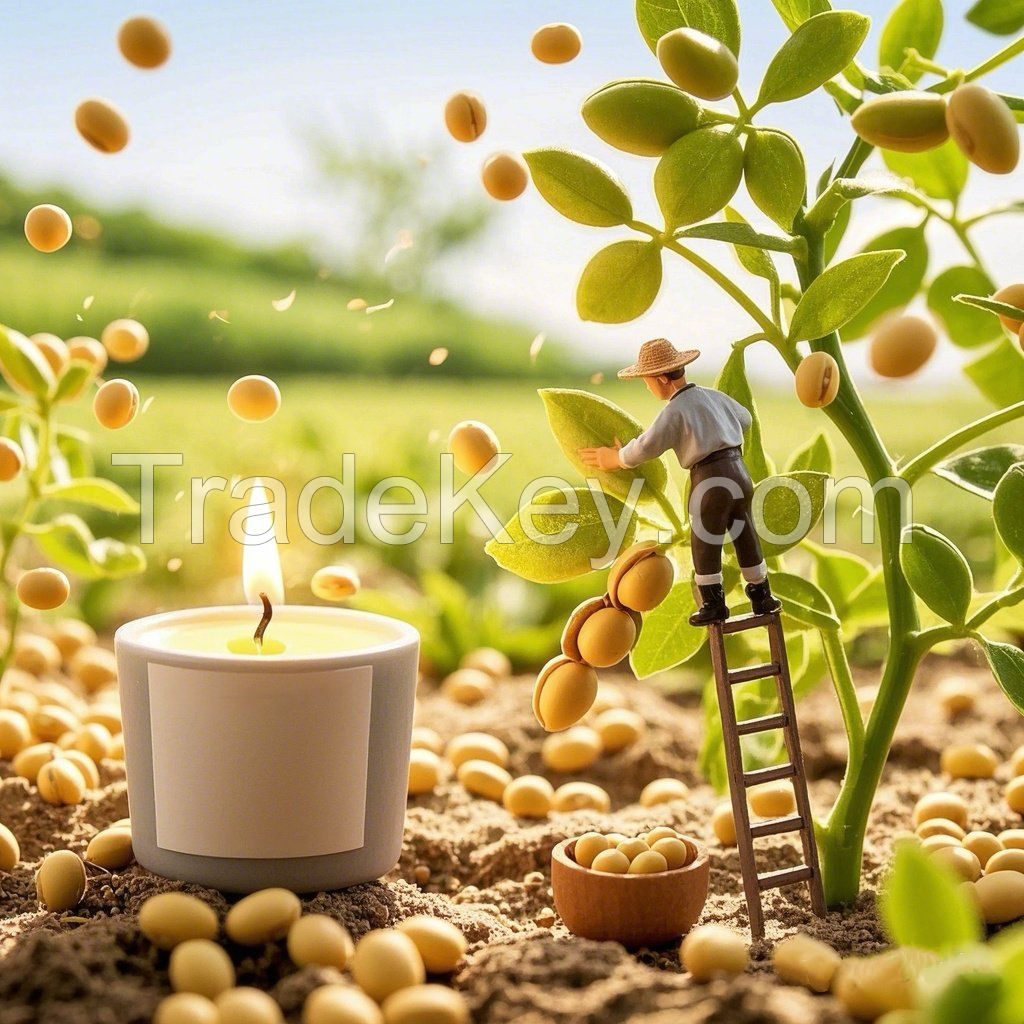 Premium Soy Wax for Aromatherapy Candles-Superior Fragrance Retention and Clean Burn
