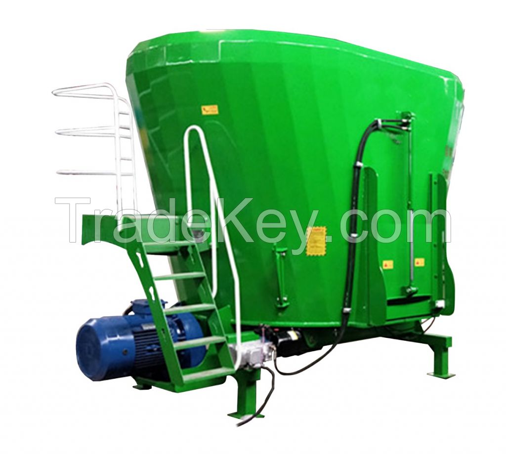 Motor-driven Vertical Feed Mixer Machine TMR Feed processing machine Feed Mixer Machine
