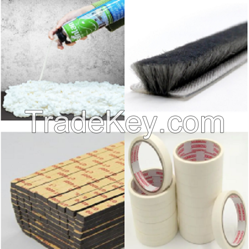 Plastic steel window system