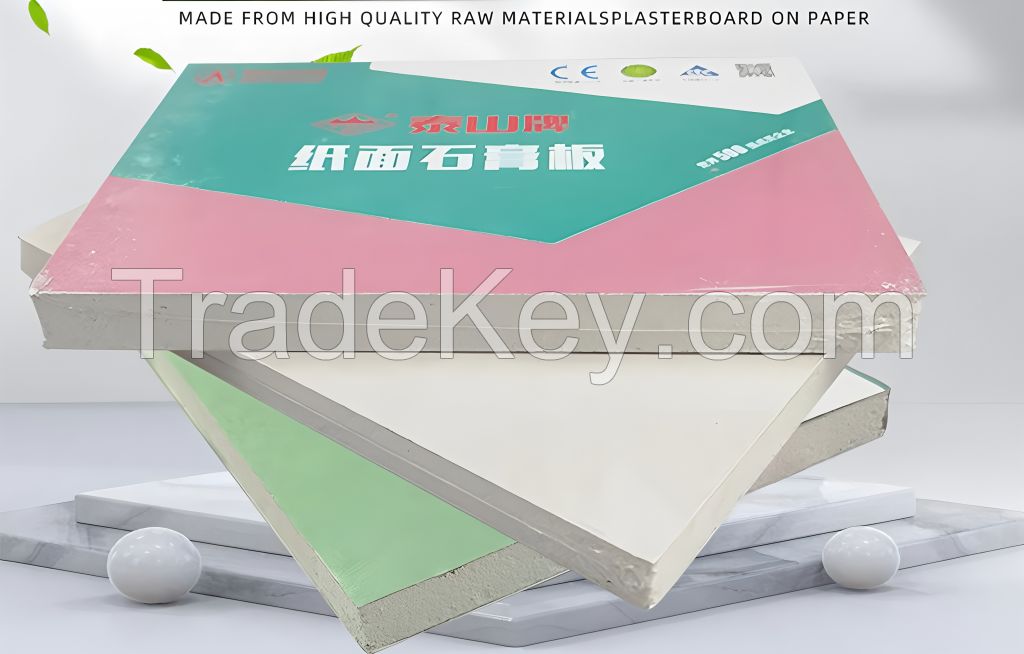 fire resistant Plasterboards gypsum boards drywall boards ceiling tiles