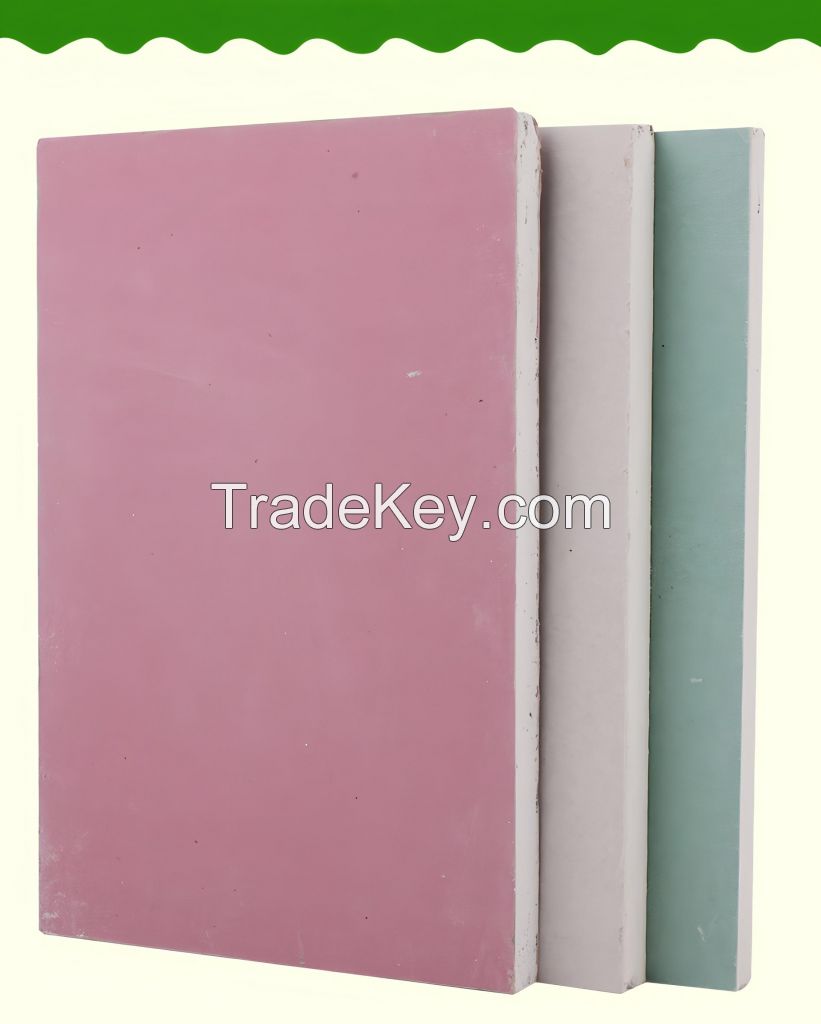 standard Plasterboards gypsum boards drywall boards ceiling tiles