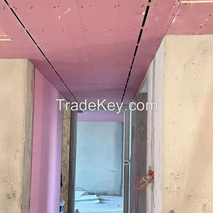 fire resistant Plasterboards gypsum boards drywall boards ceiling tiles