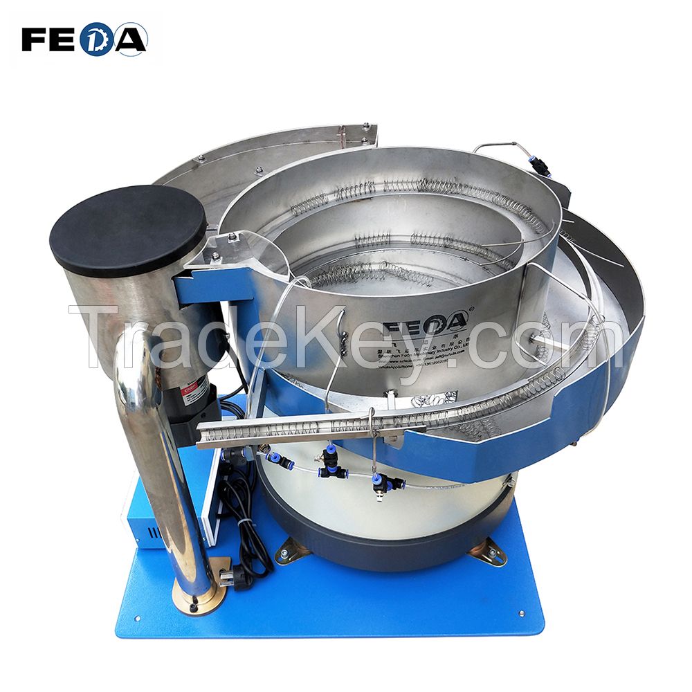 FD-VB Steel Parts Vibration Bowl Customized Vibrating Bowl Feeder Cheap Vibration Bowl