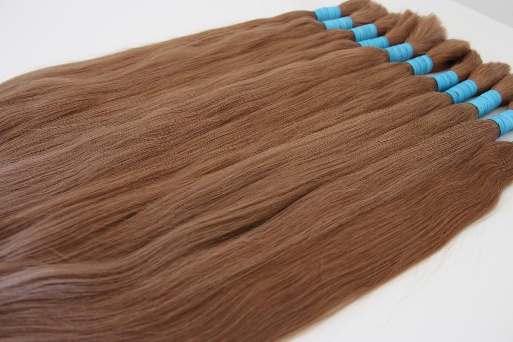 Colored Bulk Human Hair (#10 and #10B)