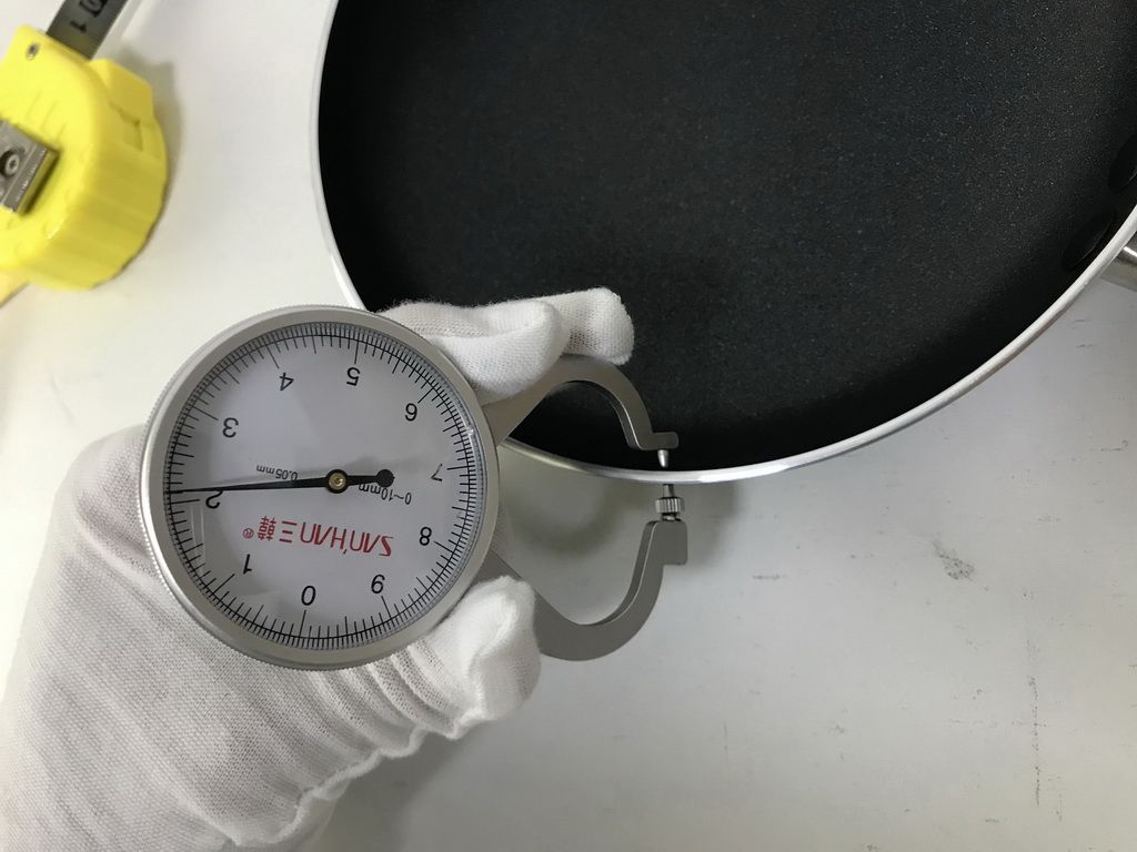 Cookware Fry Pan &amp; Milk Pot test Inspection third-party QC inspector final random Quality Control Service in China