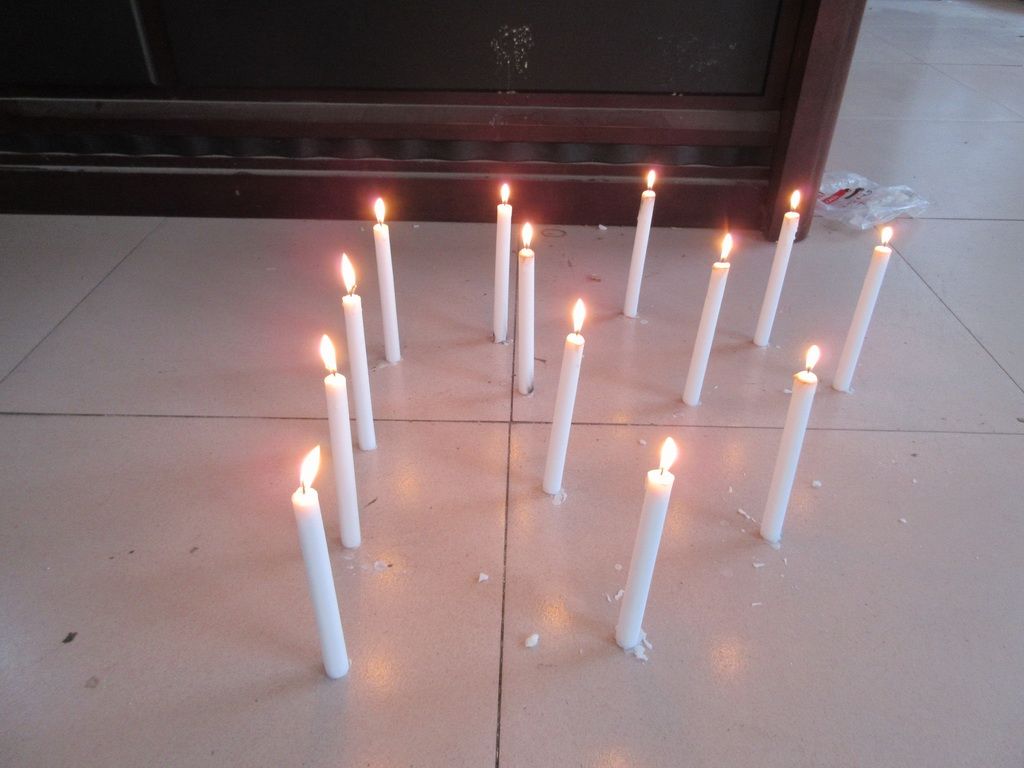White candles Inspection third-party QC inspector final random Quality Control Service in China