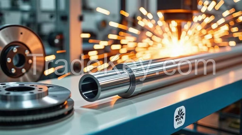 precision drawn seamless aluminum alloy tubes high precision/ high strength, hard aluminum alloys with good oxidation resistance, special for mechanical parts, special for automotive parts, grinding aluminum bars for centerless grinding machines 2024/6061