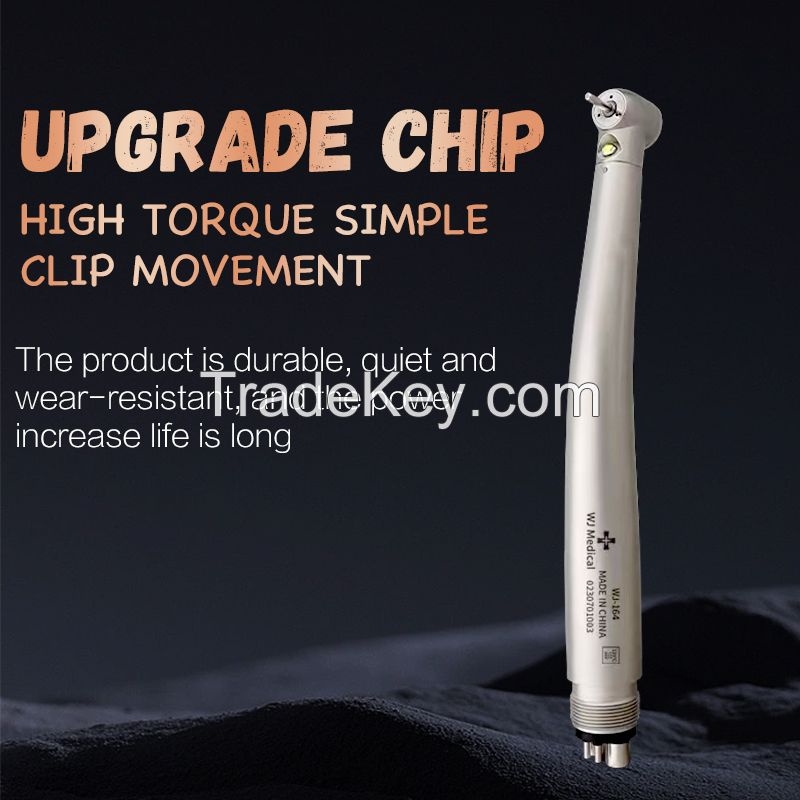High-Speed Dental Handpiece with LED Light for Clinic Oral Turbine Dental Drill