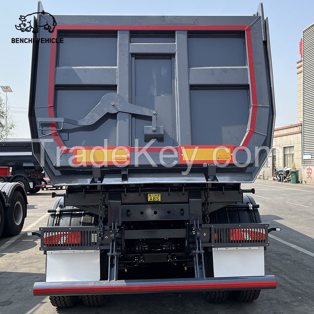 3 Axle Rear Dump Tipper Trailer