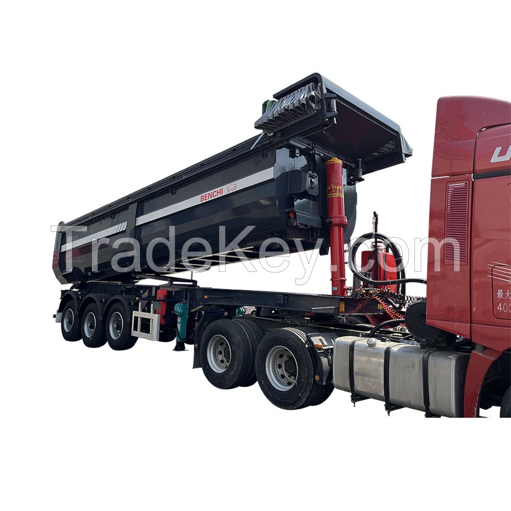 3 Axle Rear Dump Tipper Trailer