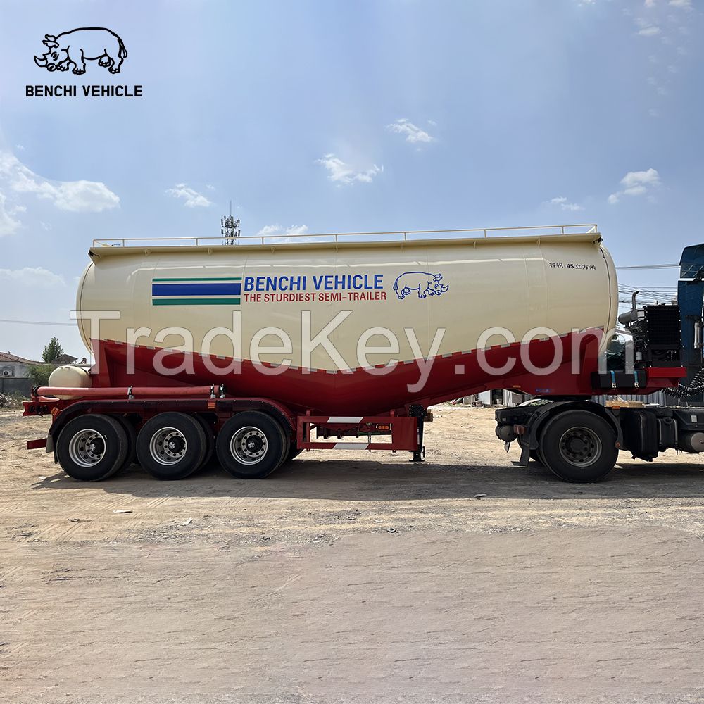 3 Axle Bulk Cement Tanker Trailer