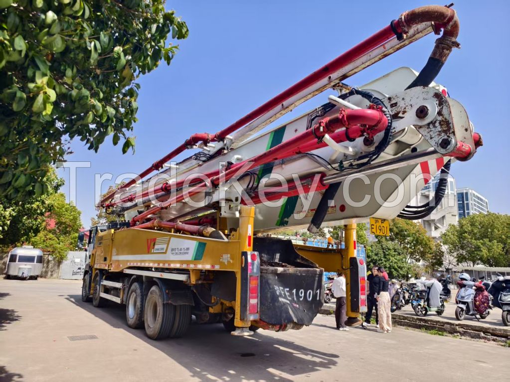 XCMG concrete pump with Sitrak truck