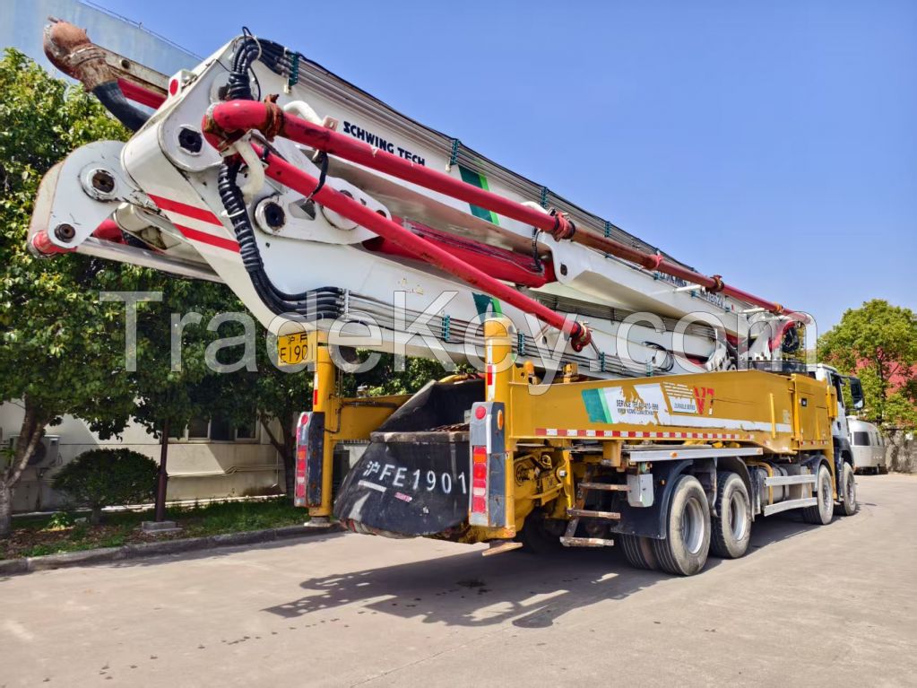 XCMG concrete pump with Sitrak truck