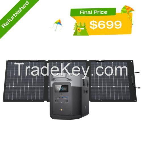 EcoFlow RIVER 2 Pro 768Wh Portable Power Station LFP Certified Refurbished