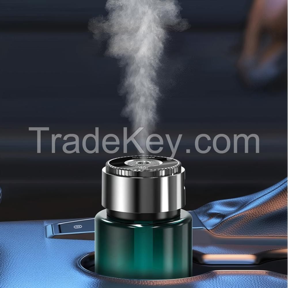 Smart Air Freshener, Myperfume Car Diffuser Usb Aromatherapy Ential Oil Humidifier, Mini Portable Scent Diffuser For Car