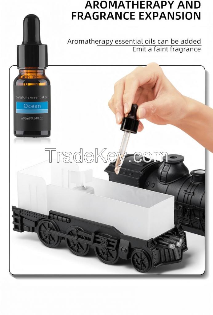 Train Air Humidifier Ultrasonic Aromatherapy Diffusers Mist Maker Fragrance Essential Oil Aroma Difusor Remote control