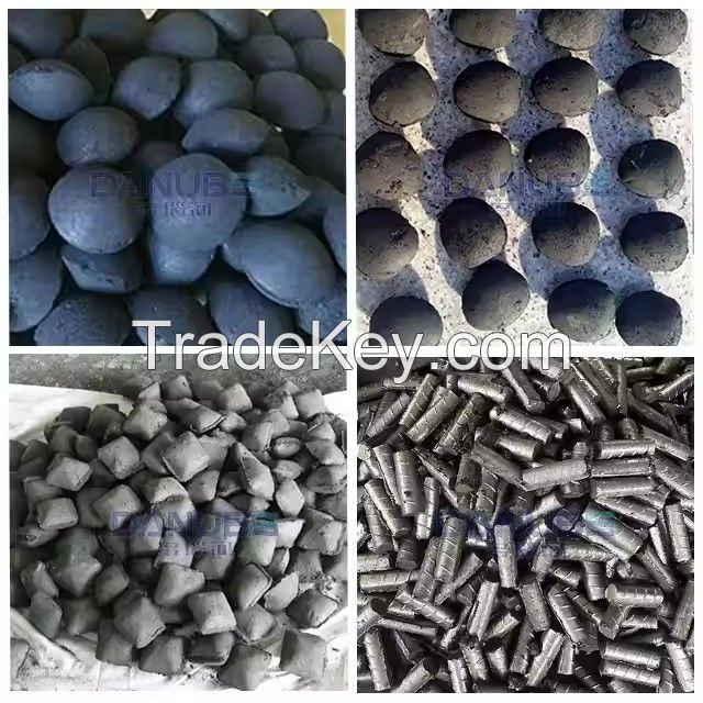 High-Pressure Ball Press Machine for Activated Carbon and Clay Molding Production