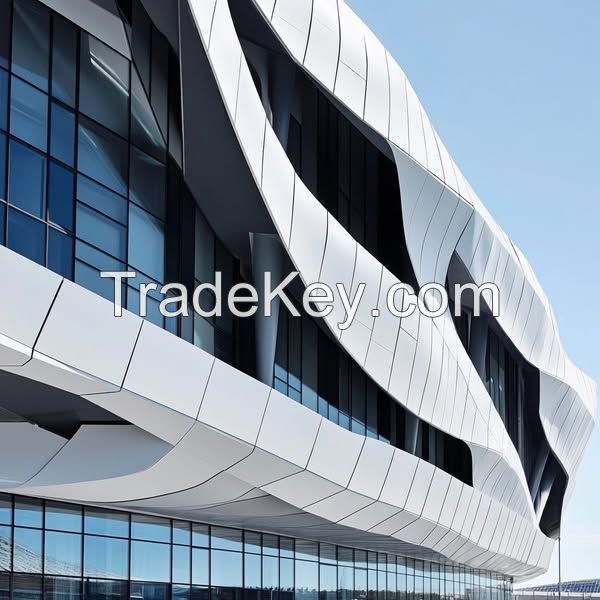 Aluminum veneer wall panels