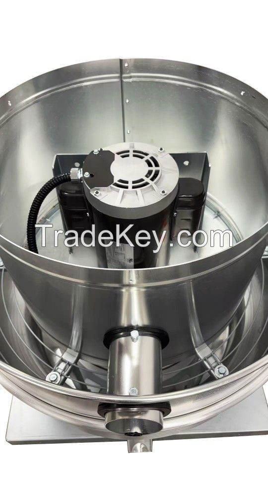 2 HP 7000 to 9500 CFM restaurant Exhaust Fan