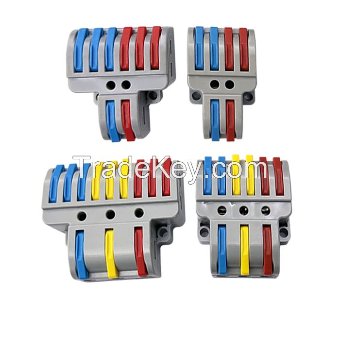 QUICK TERMINAL SERIES Quick Wire Connection Terminal Splicing Conductor Compact Fast Cable Wire Connection Conductor Terminal Block
