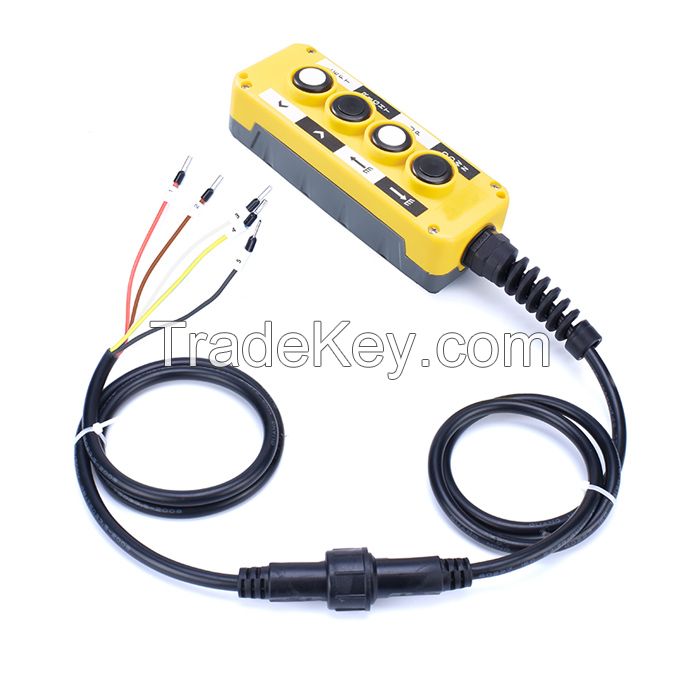 Driving button switch Hoist Remote Control Switch Waterproof Electrical Box Lift Control Pendant Controller