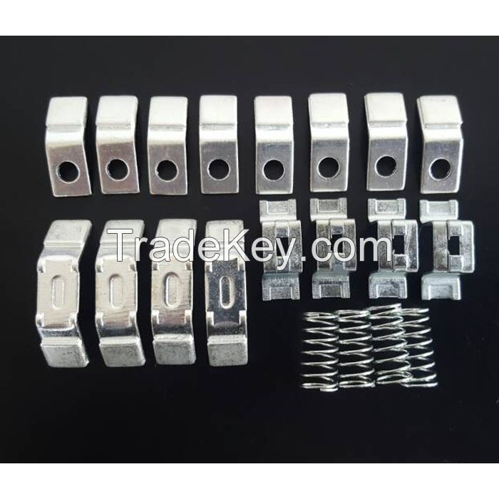 Contact kits Replacement electrical contacts Motor control contacts Contact tips AC/DC motor contacts Relay contacts Contactor replacement parts OEM alternative contacts Electrical contact sets