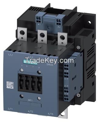 3RT Power Contactor-S00 to S12, 250 kW Motor Switching-Spring/Screw Terminals, AC/DC Coil Option