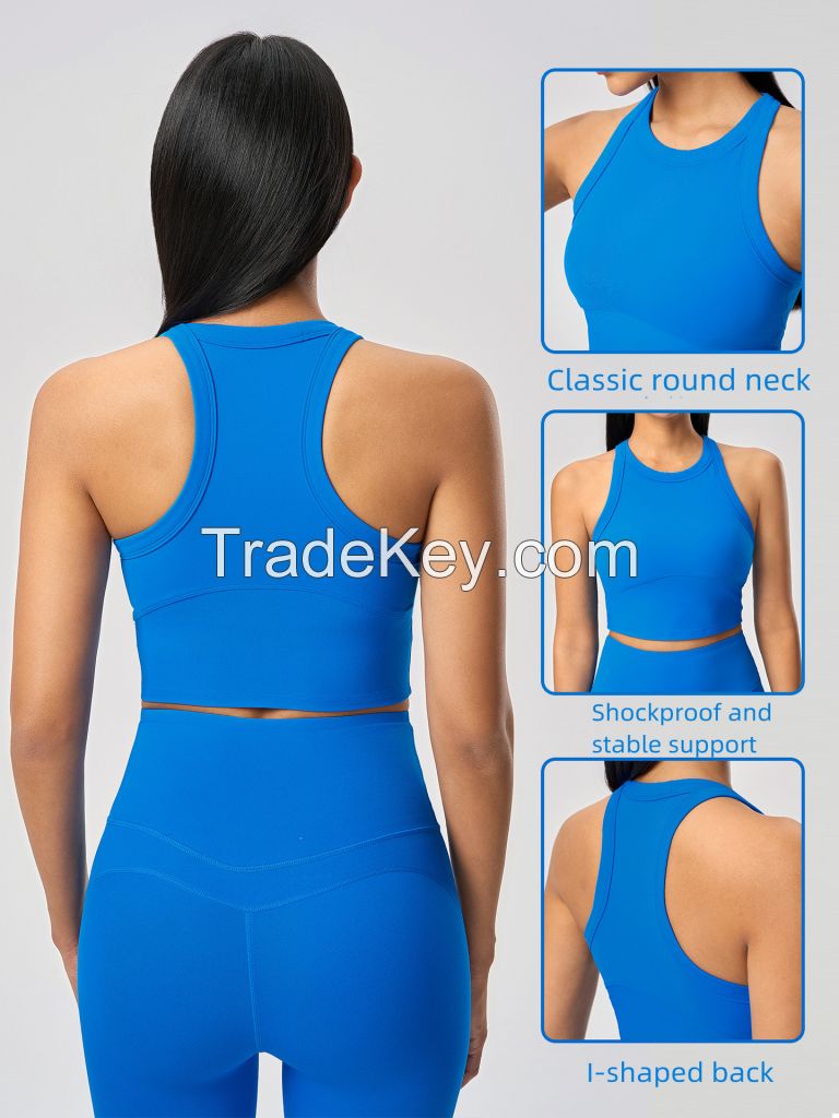 Strappy Backless Sports Bra D25030