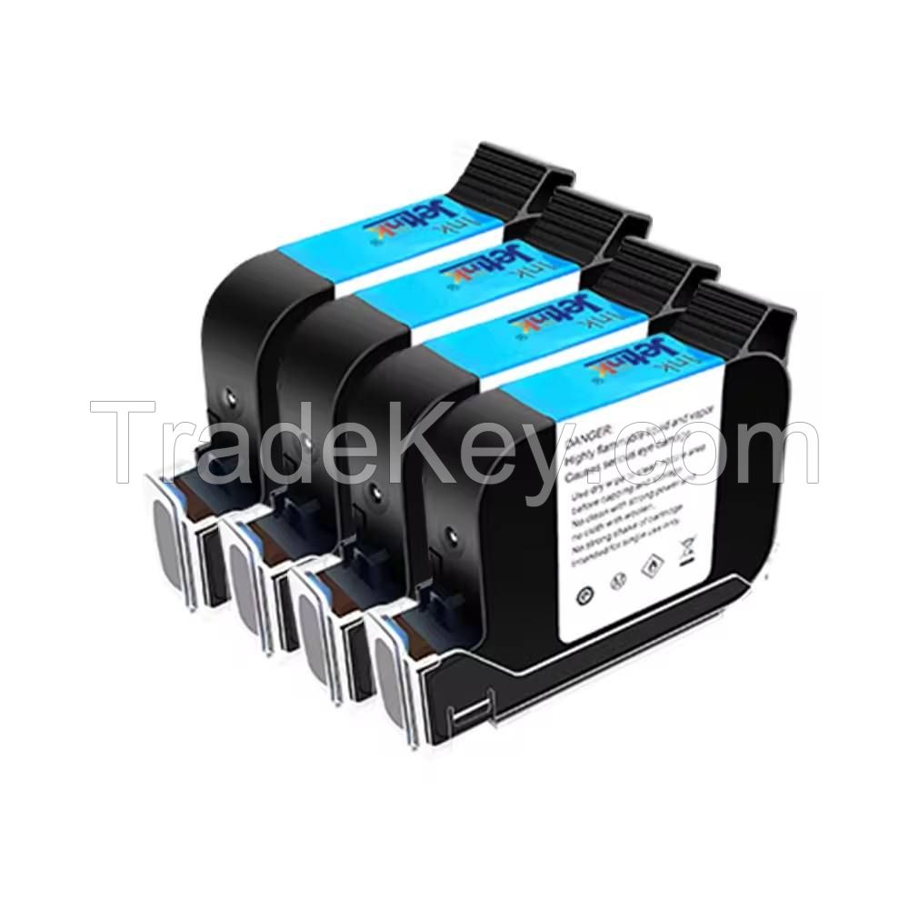  Printer Ink Cartridges Fast Dry Solvent Ink Cartridge