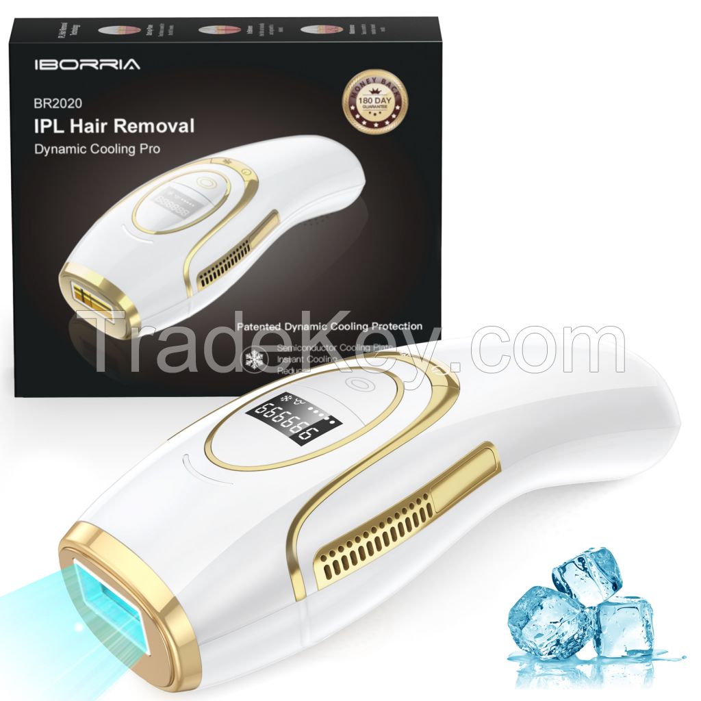 999,999 Times Laser IPL Hair Removal Mini Handset Portable Home Ice IPL Hair Removal With Sunglasses