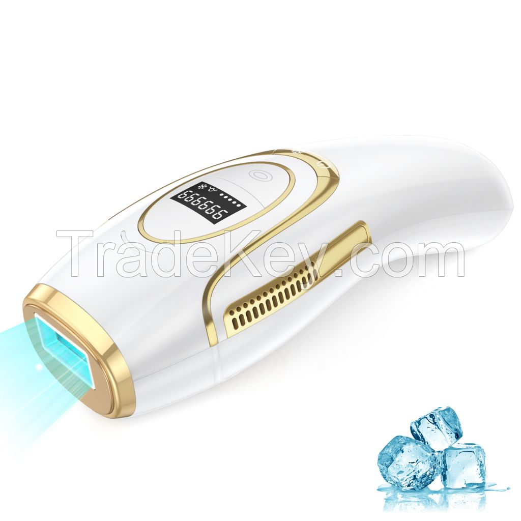 999,999 Times Laser IPL Hair Removal Mini Handset Portable Home Ice IPL Hair Removal With Sunglasses