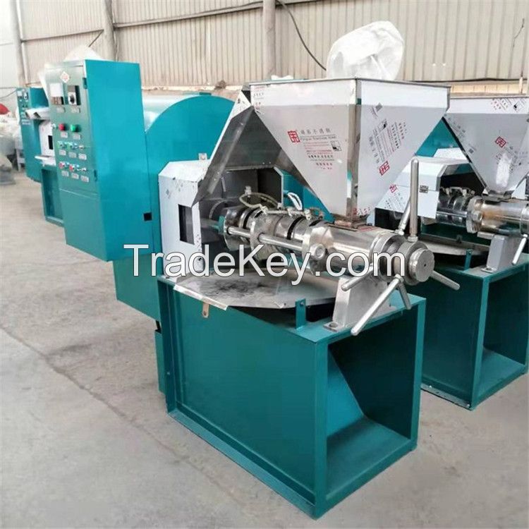 Small Edible Screw Oil Press Machine with Filter