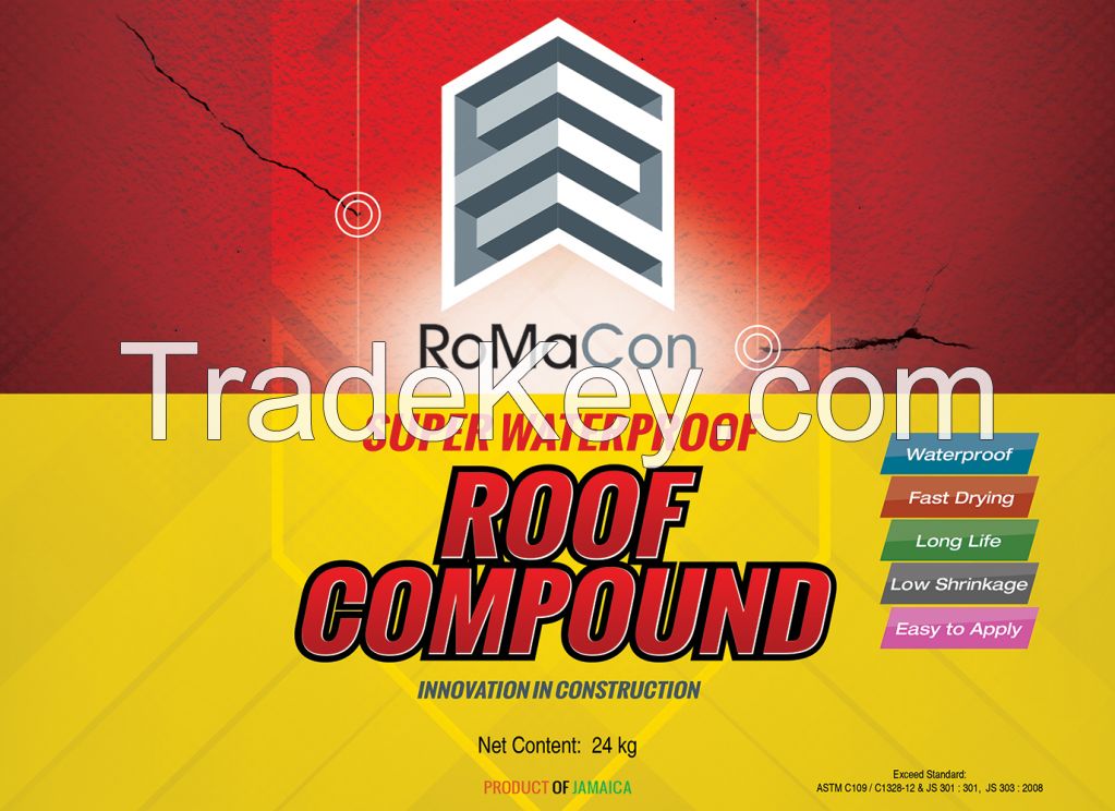 RoMaCon - Super Waterproof Concrete Roof Compound