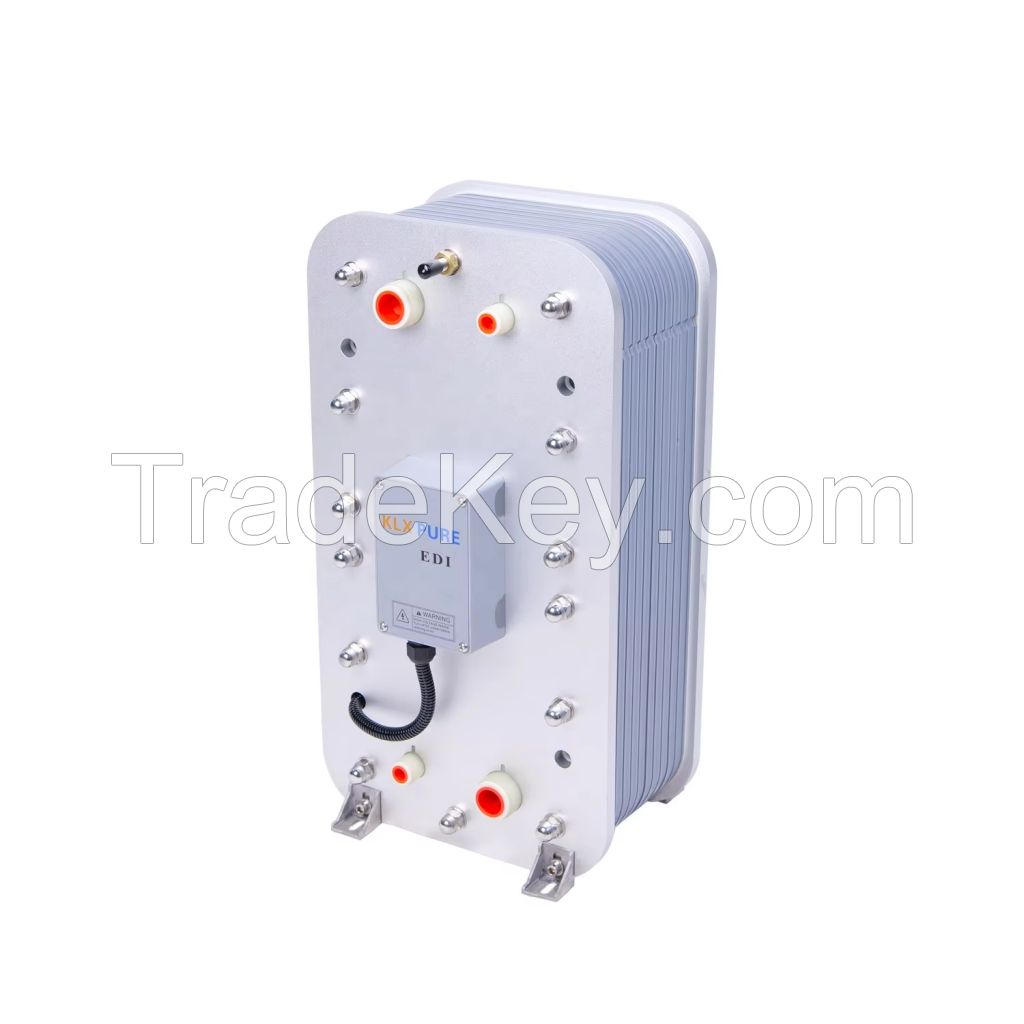 Small EDI Elctrodeionization Ultra Pure Water 100L EDI Stack EDI Module for Laboratory