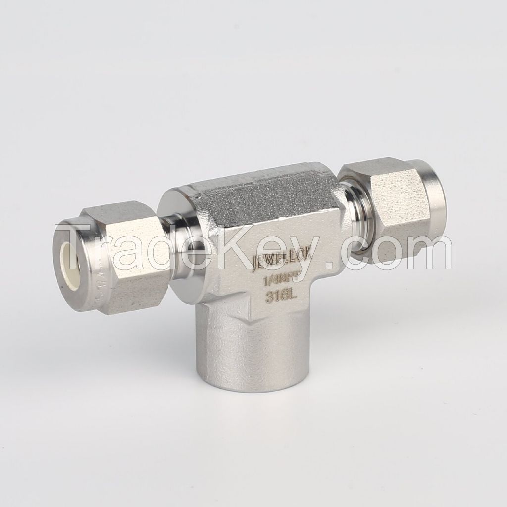 Jewellok Factory Electropolished Hastelloy B3 Pipe Fittings for Ultra Clean Systems