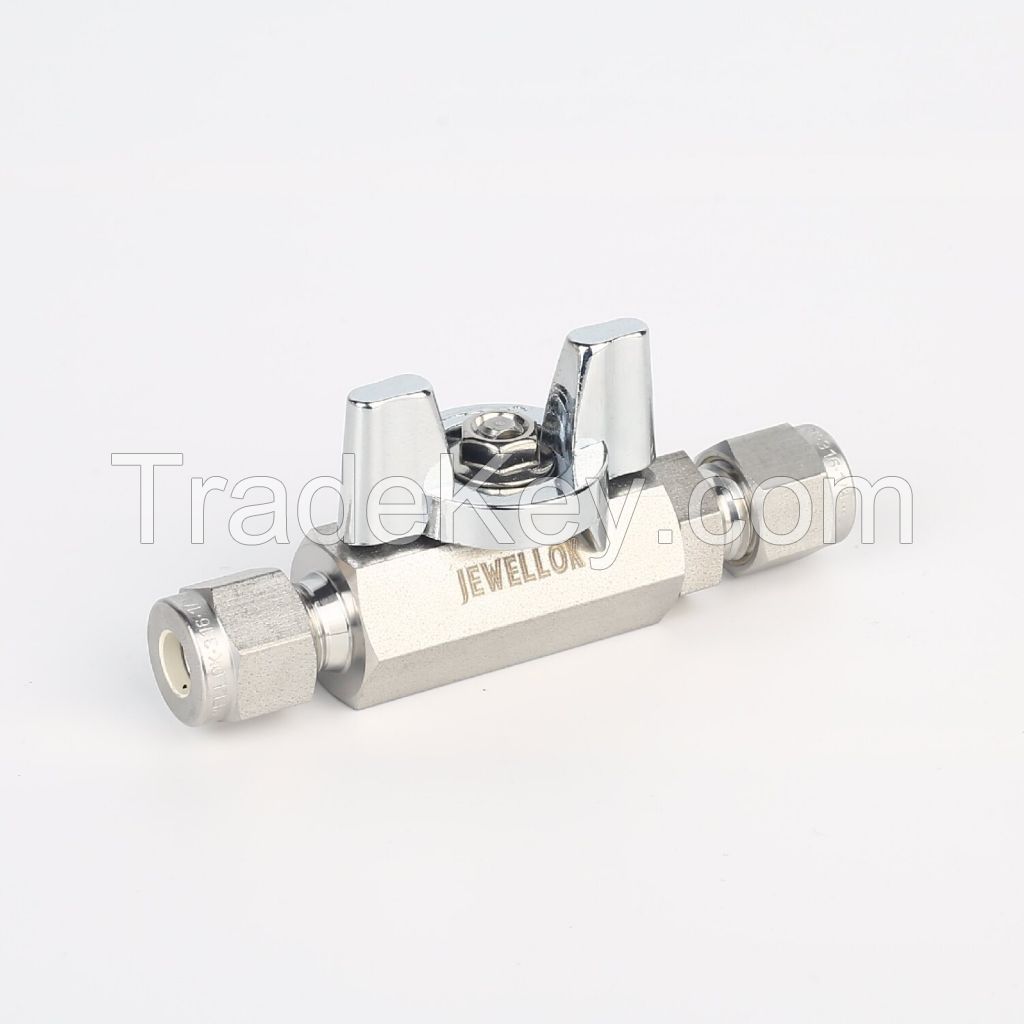 Jewellok Factory Electropolished Hastelloy B3 Pipe Fittings for Ultra Clean Systems