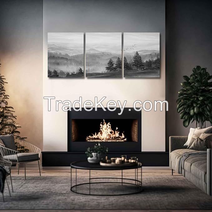   Black forest art printed paintings for home decoration are suitable for living rooms, bedrooms, dining rooms, kitchens, bathrooms and offices.