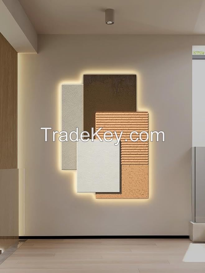 Three-dimensional mural lights for the entrance hallway wall hanging LED lights for the living room decorative murals for the corridor