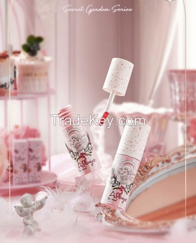 UR Secret Garden Air Lipstick Thin Matte Soft Mist Non stick Cup Lipstick Glaze Lipstick