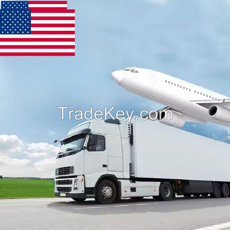 Forwarding Freight Multimodal Transport Door-to-door LCL Transportation Services From China to USA by Sea Land and air DDP DAP