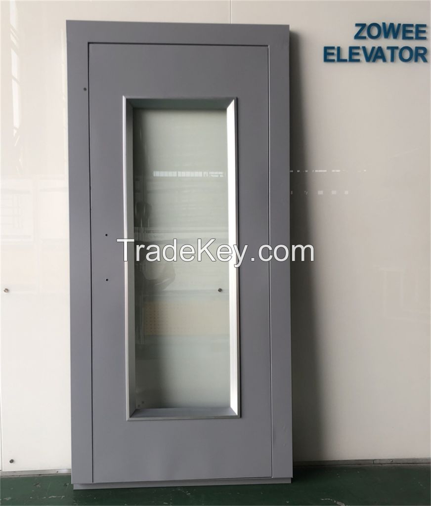 Eelvator swing door, elevator manual door, 700mm 800mm lift semi automatic door
