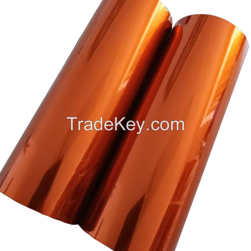 High Running Speed Good Adhesion Clear Edge Cigarette Box Jumbo Roll Hot Stamping Foil Rolls