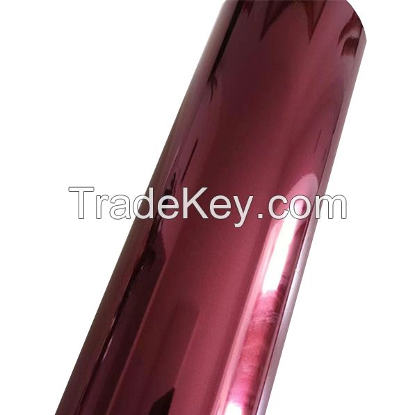 China Manufacture Burgundy Color UV Varnish Paper Rub Resistance Cold Stamping Foil