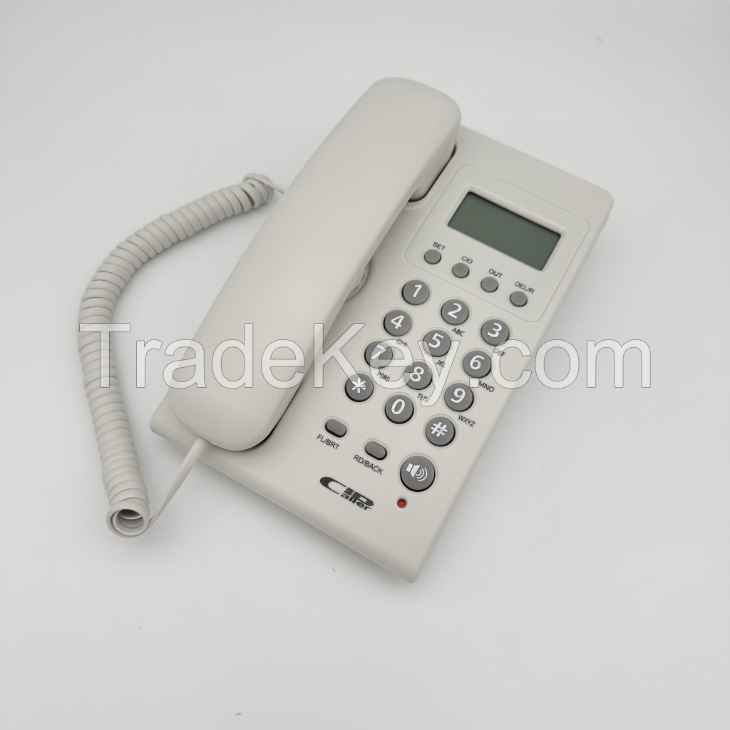 RTB 2018 fixed landline with caller ID corded telephone
