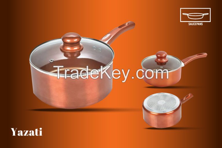Copper Saucepans