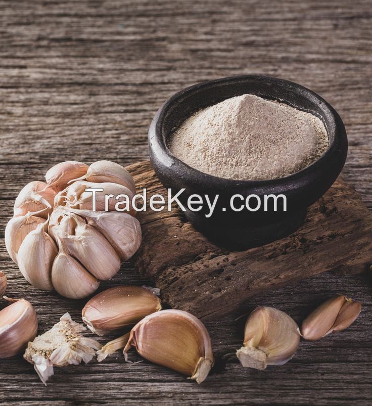 Dehydrated garlic powder